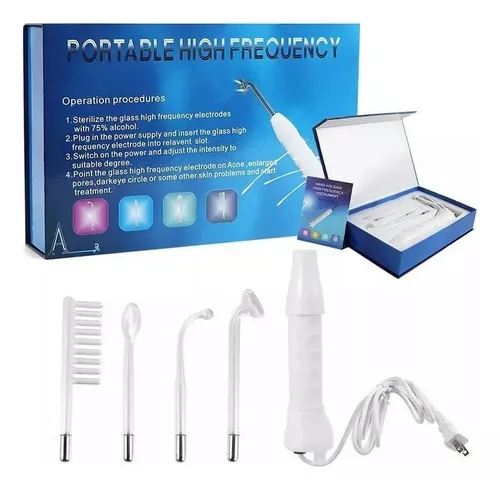 Alta frecuencia facial portátil