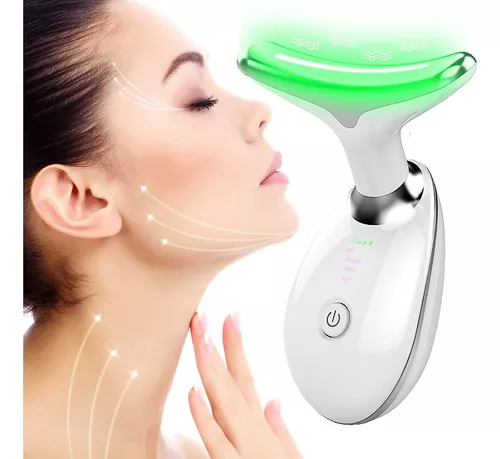 Masajeador facial LED